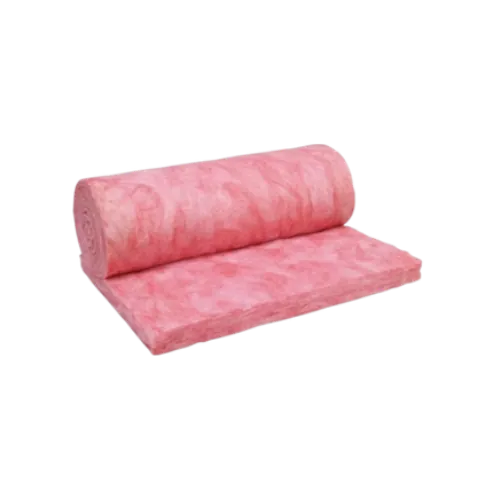 Manta de Lana de Vidrio Rosado