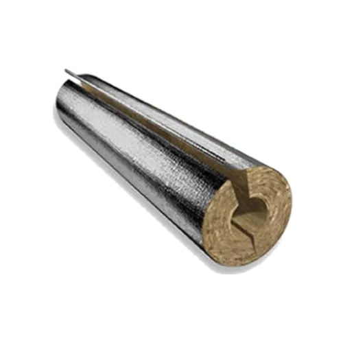 Preformado de Lana de Roca con Foil de Aluminio